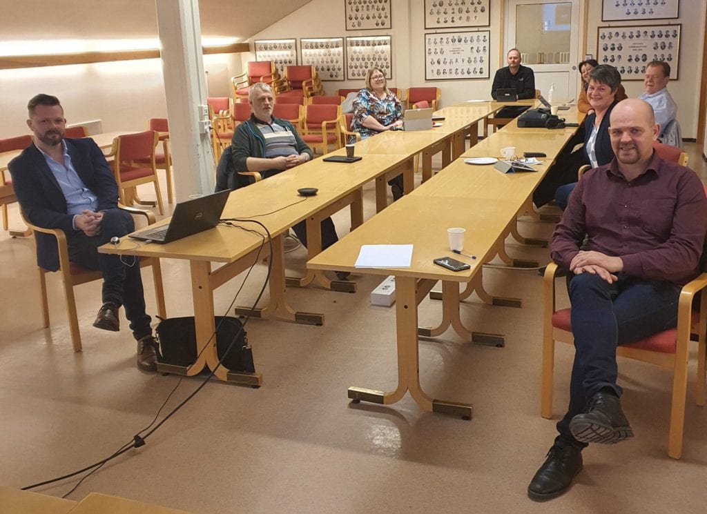 Formannskapet vart orientert om situasjonen i Vestnes måndag ettermiddag. (Foto: Vestnes kommune)
