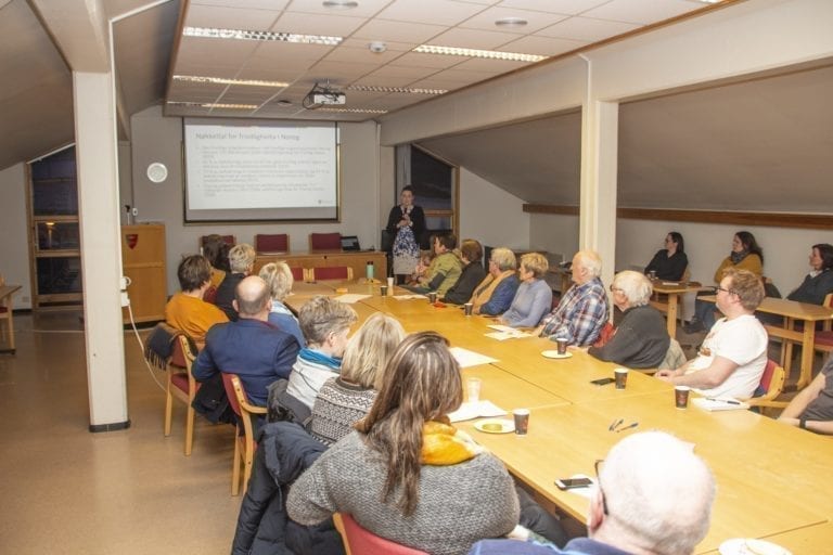 Om lag 30 personar deltok på frivillegforum torsdag kveld.