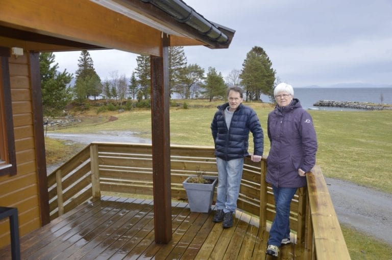 Eva og Leif Jarle Løviknes eig og driv Løviknes Feriehytter.