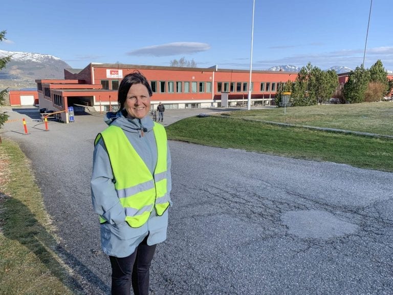 Rektor ved Tomrefjord skule, Tone Syltebø.