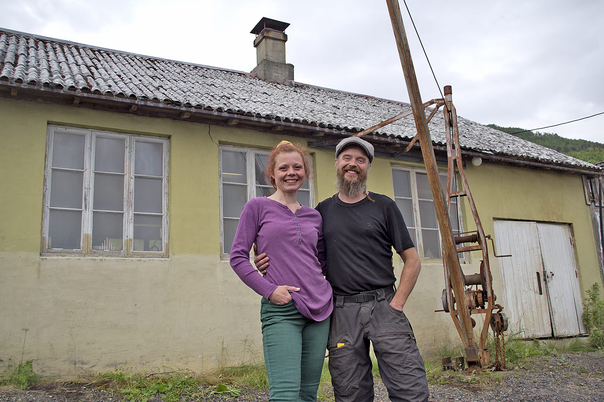 Den gamle smia i Løvika.
