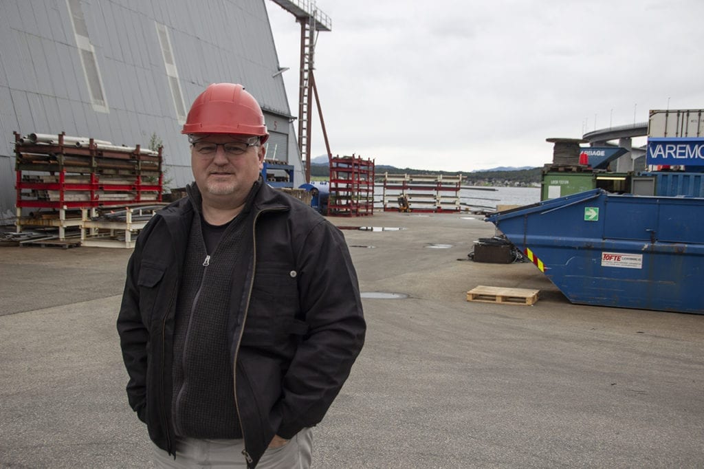 Lasse Stokkeland har tatt til som dagleg leiar ved Salthammer Båtbyggeri.